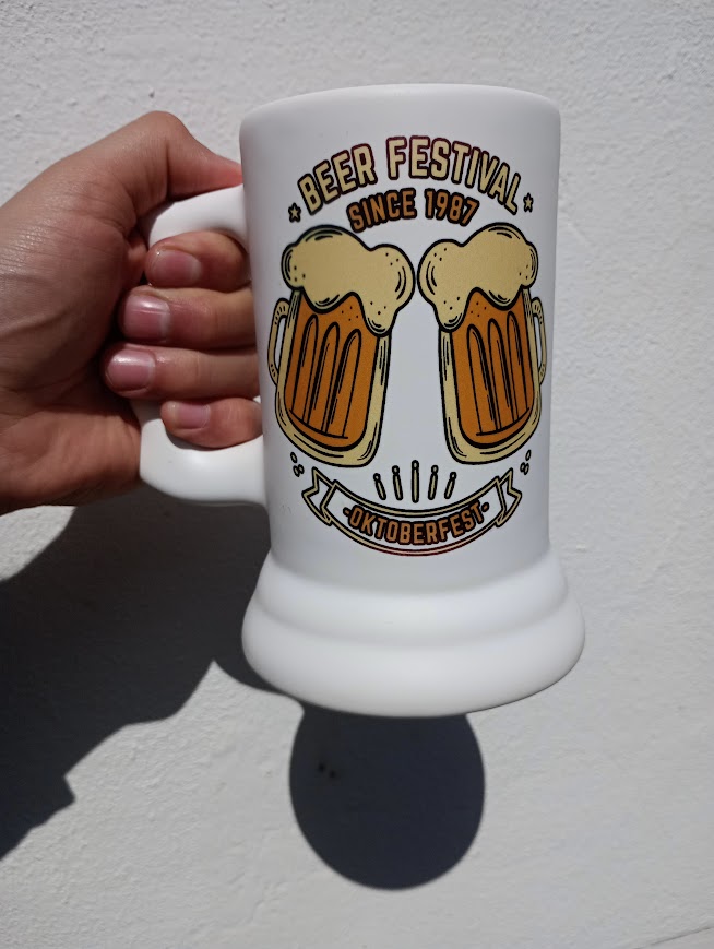 Chop de cerámica personalizado